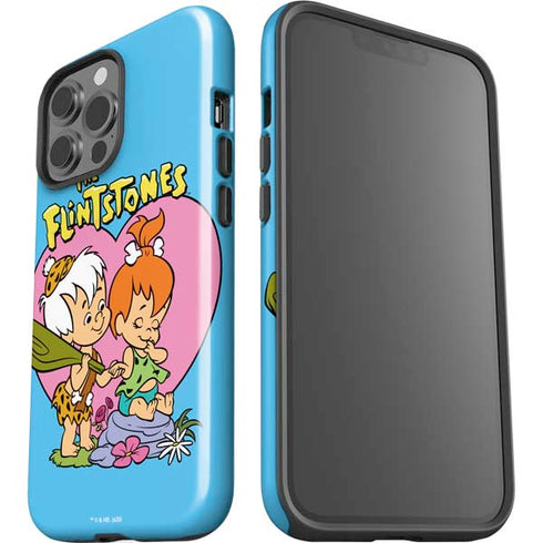 The Flinstones Bamm-Bamm and Pebbles iPhone 13 Pro Max Impact Case