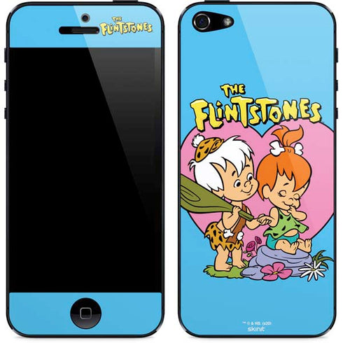 The Flinstones Bamm-Bamm and Pebbles iPhone 5/5s/5SE Skin