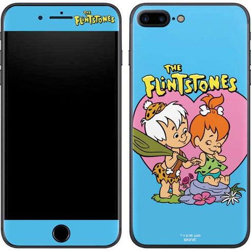 The Flinstones Bamm-Bamm and Pebbles iPhone 8 Plus Skin