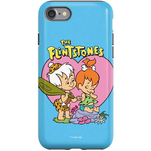 The Flinstones Bamm-Bamm and Pebbles iPhone SE (2nd & 3rd Gen) Pro Case