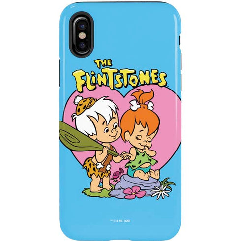The Flinstones Bamm-Bamm and Pebbles iPhone XS Pro Case