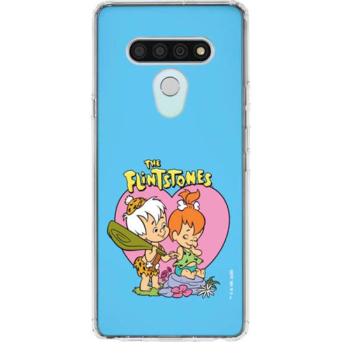 The Flinstones Bamm-Bamm and Pebbles LG Stylo 6 Clear Case