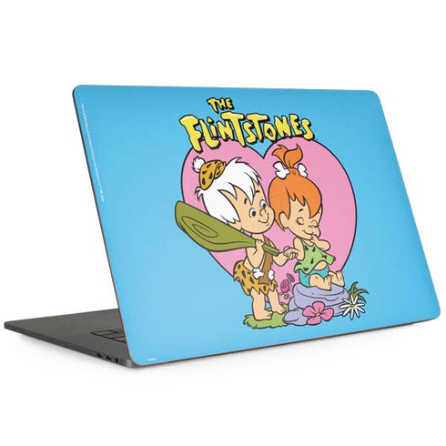 The Flinstones Bamm-Bamm and Pebbles Apple MacBook Pro 15-inch Skin