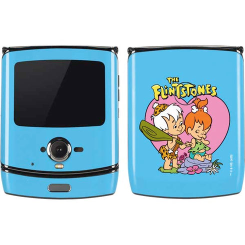 The Flinstones Bamm-Bamm and Pebbles Motorola RAZR Skin