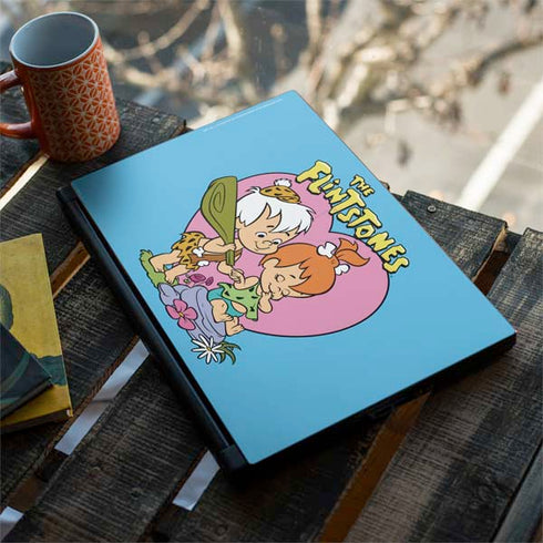 The Flinstones Bamm-Bamm and Pebbles MSI GS65 Stealth Laptop Skin