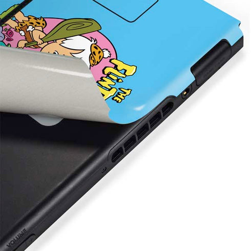 The Flinstones Bamm-Bamm and Pebbles Nintendo Switch Bundle Skin