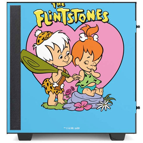 The Flinstones Bamm-Bamm and Pebbles NZXT H510 Compact ATX Mid-Tower Case Skin