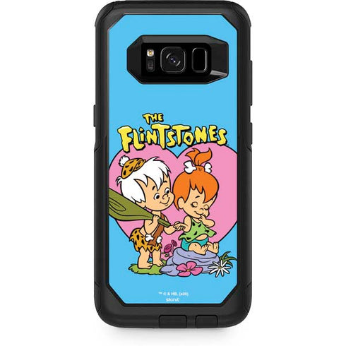 The Flinstones Bamm-Bamm and Pebbles Otterbox Commuter Galaxy Skin