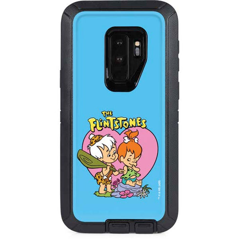 The Flinstones Bamm-Bamm and Pebbles Otterbox Defender Galaxy Skin