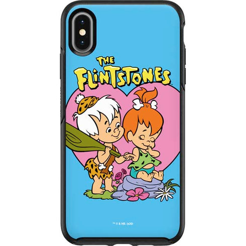The Flinstones Bamm-Bamm and Pebbles Otterbox Symmetry iPhone Skin