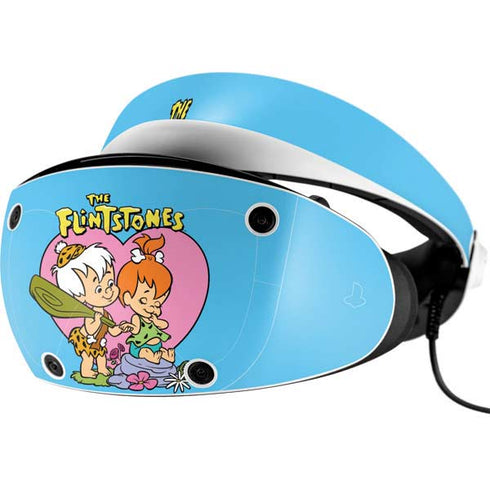 The Flinstones Bamm-Bamm and Pebbles PlayStation VR2 Skin