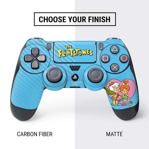 The Flinstones Bamm-Bamm and Pebbles PS4 Controller Skin