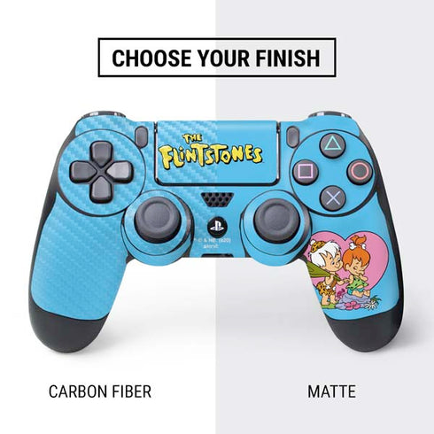 The Flinstones Bamm-Bamm and Pebbles PS4 Pro/Slim Controller Skin