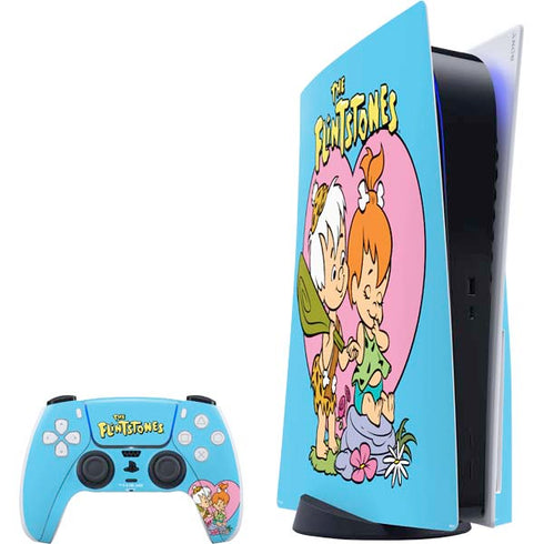 The Flinstones Bamm-Bamm and Pebbles PS5 Bundle Skin