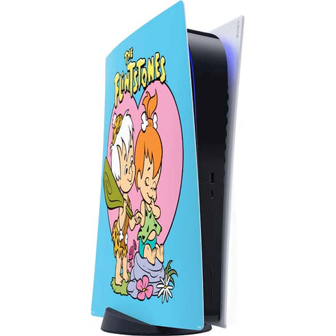 The Flinstones Bamm-Bamm and Pebbles PS5 Digital Edition Console Skin