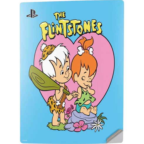 The Flinstones Bamm-Bamm and Pebbles PS5 Digital Edition Console Skin