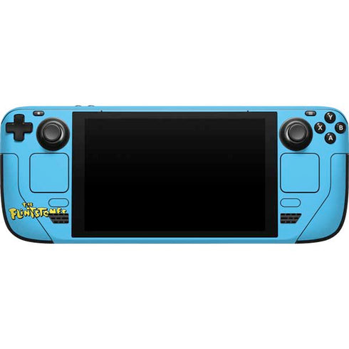 The Flinstones Bamm-Bamm and Pebbles Steam Deck Handheld Gaming Computer Skin