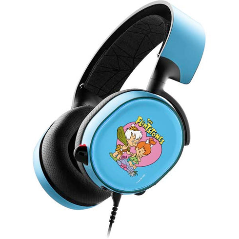 The Flinstones Bamm-Bamm and Pebbles SteelSeries Arctis 3 Skin