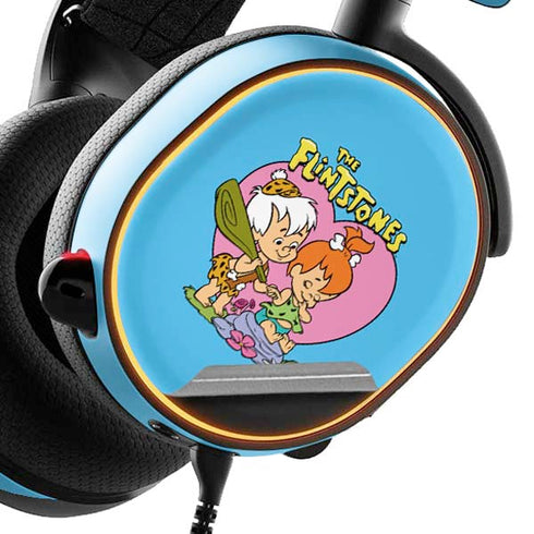 The Flinstones Bamm-Bamm and Pebbles SteelSeries Arctis 3 Skin