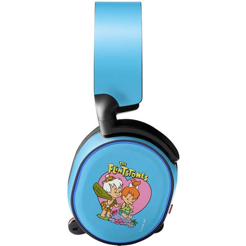 The Flinstones Bamm-Bamm and Pebbles SteelSeries Arctis 5 Skin