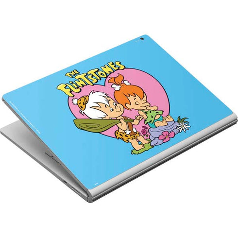 The Flinstones Bamm-Bamm and Pebbles Surface Book Skin