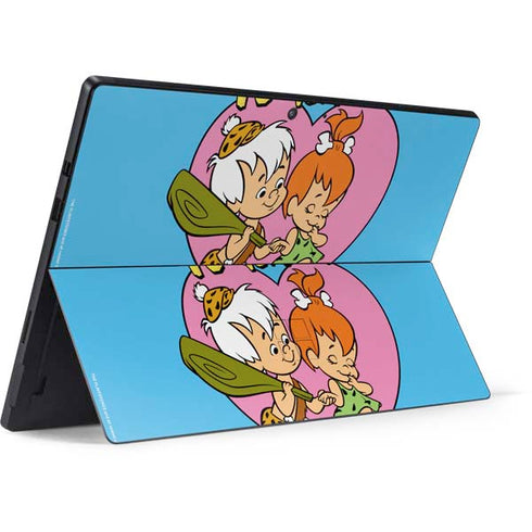 The Flinstones Bamm-Bamm and Pebbles Surface Pro 7 Skin
