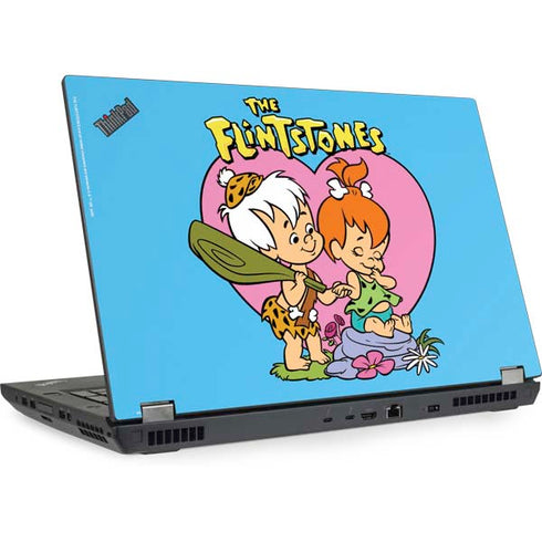 The Flinstones Bamm-Bamm and Pebbles Lenovo ThinkPad Skin