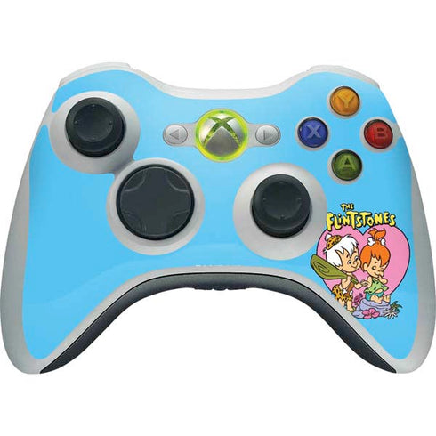 The Flinstones Bamm-Bamm and Pebbles Xbox 360 Wireless Controller Skin