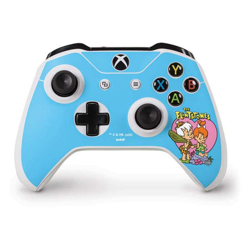 The Flinstones Bamm-Bamm and Pebbles Xbox One S Controller Skin