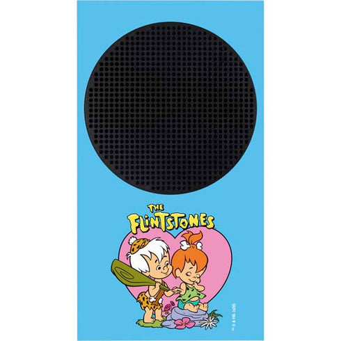 The Flinstones Bamm-Bamm and Pebbles Xbox Series S Console Skin