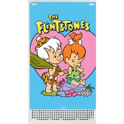 The Flinstones Bamm-Bamm and Pebbles Xbox Series S Console Skin