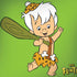The Flinstones Bamm-Bamm Rubble Dell Alienware Skin