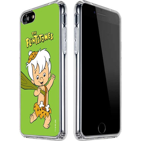 The Flinstones Bamm-Bamm Rubble iPhone SE (2nd & 3rd Gen) Clear Case