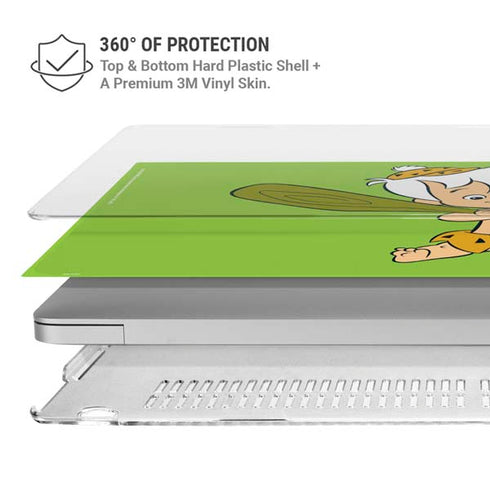 The Flinstones Bamm-Bamm Rubble MacBook Air 15in (2023-2025) Case plus Skin