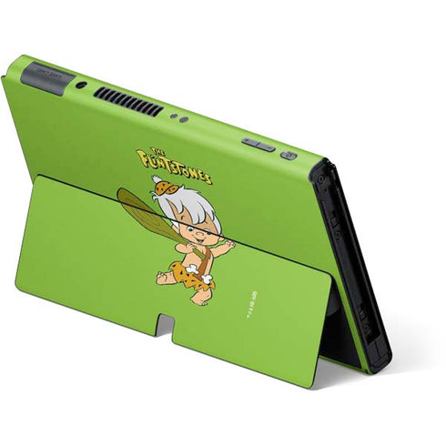 The Flinstones Bamm-Bamm Rubble Nintendo Switch OLED (2021) Skin