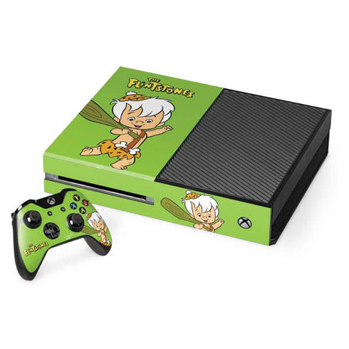 The Flinstones Bamm-Bamm Rubble Xbox One Console and Controller Bundle Skin
