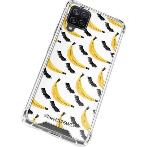 Bouffants and Broken Hearts Banana Lash Galaxy A12 Clear Case