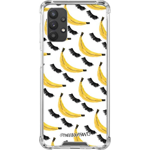 Bouffants and Broken Hearts Banana Lash Galaxy A32 5G Clear Case