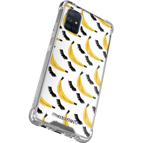 Bouffants and Broken Hearts Banana Lash Galaxy A51 5G Clear Case