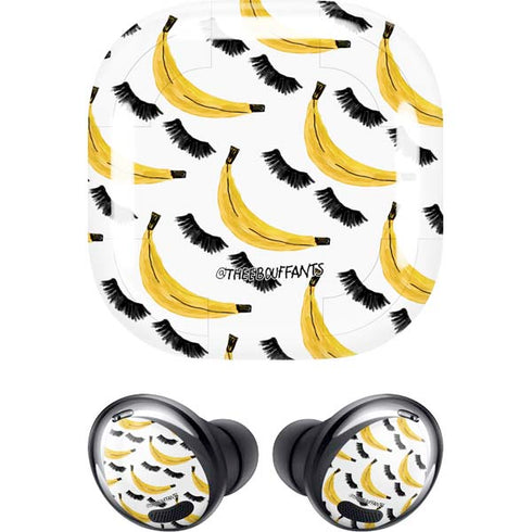Bouffants and Broken Hearts Banana Lash Galaxy Buds Pro Skin
