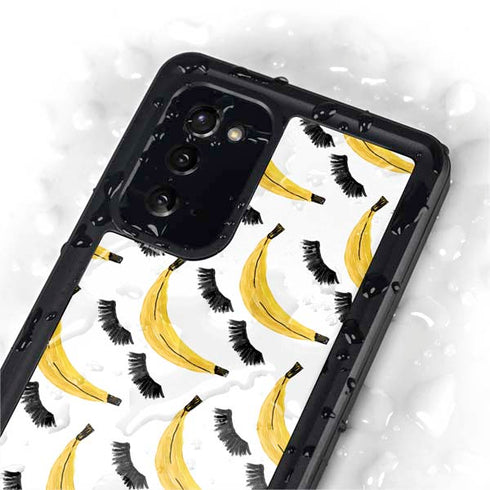 Bouffants and Broken Hearts Banana Lash Galaxy Note20 5G Waterproof Case