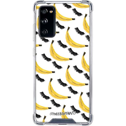 Bouffants and Broken Hearts Banana Lash Galaxy S20 FE Clear Case
