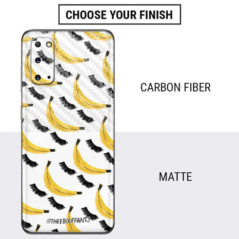 Bouffants and Broken Hearts Banana Lash Galaxy S20 Skin
