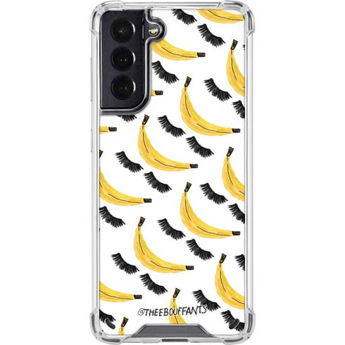 Bouffants and Broken Hearts Banana Lash Galaxy S21 5G Clear Case