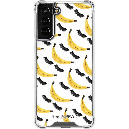 Bouffants and Broken Hearts Banana Lash Galaxy S21 FE Clear Case