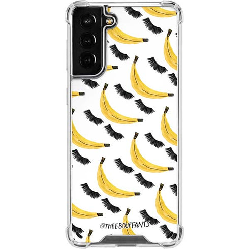 Bouffants and Broken Hearts Banana Lash Galaxy S21 Plus 5G Clear Case