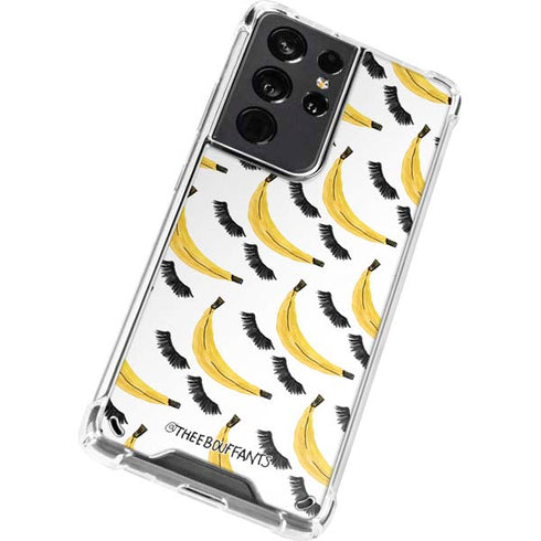 Bouffants and Broken Hearts Banana Lash Galaxy S21 Ultra 5G Clear Case