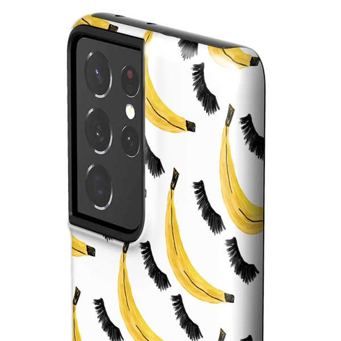 Bouffants and Broken Hearts Banana Lash Galaxy S21 Ultra 5G Pro Case