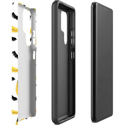 Bouffants and Broken Hearts Banana Lash Galaxy S22 Ultra Pro Case