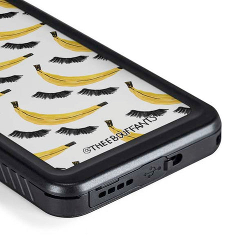 Bouffants and Broken Hearts Banana Lash Galaxy S23 Plus Waterproof Case